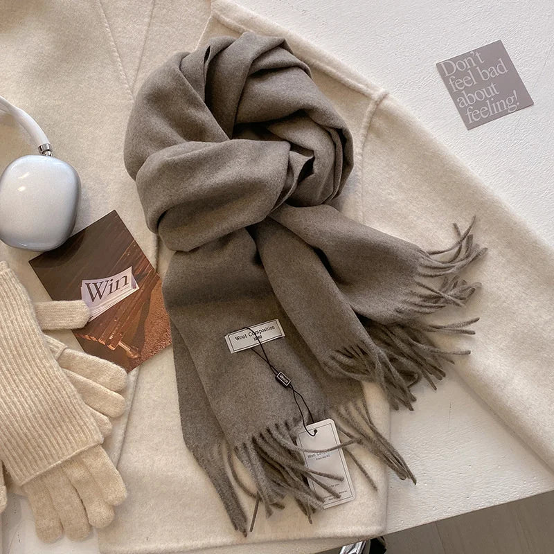 Luxury Wool Cashmere Scarf