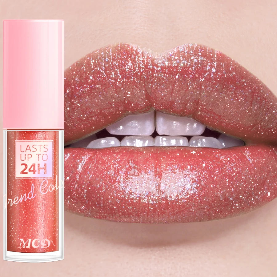 Glitter Lip Gloss – Long-Lasting Waterproof Shine