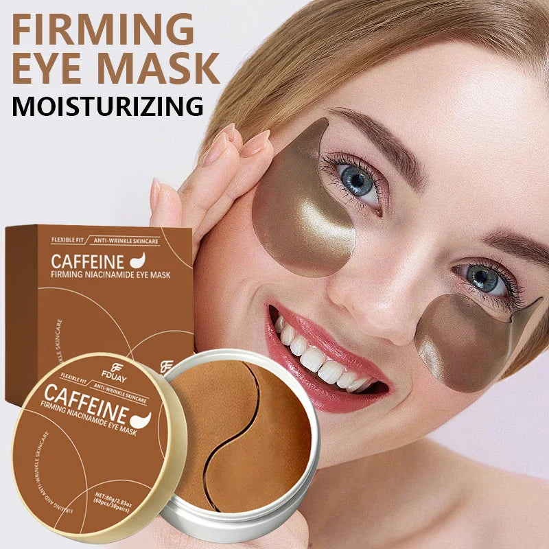 Patchs yeux éclat à la caféine et niacinamide, 60 pièces