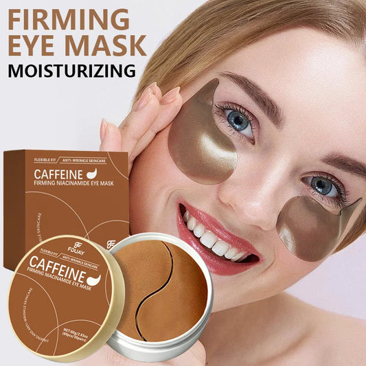 Patchs yeux éclat à la caféine et niacinamide, 60 pièces