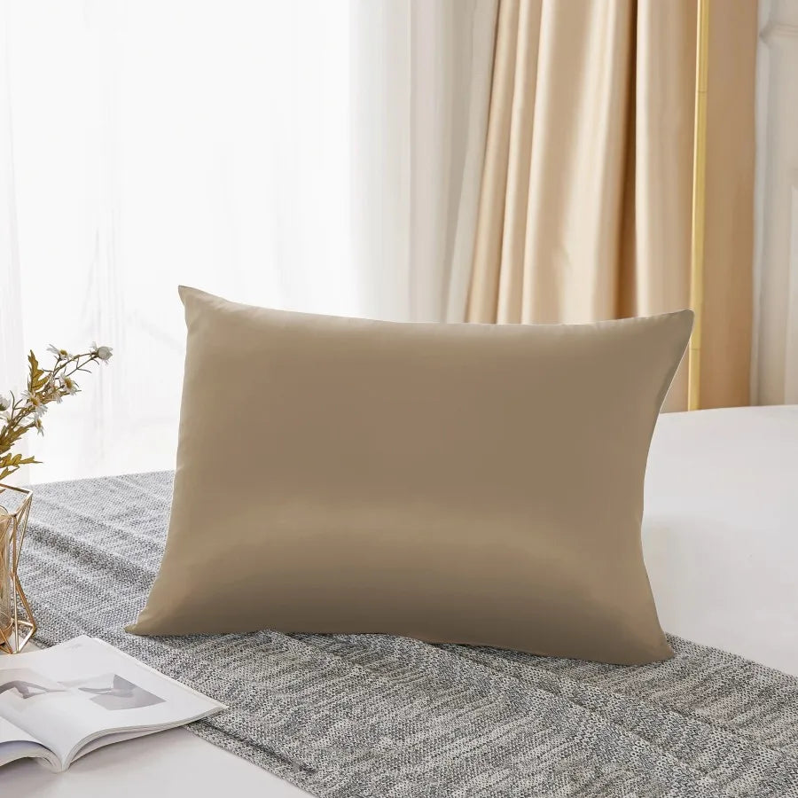 25 Momme Mulberry Silk Pillowcase – 100% Pure Silk, 600TC