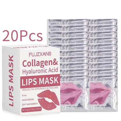 Collagen Hydrating Lip Masks – 20 Pcs