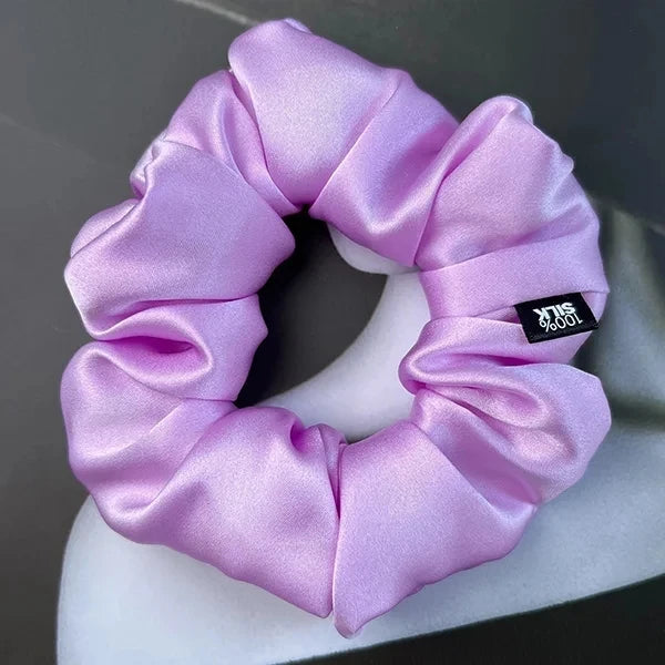Silk Scrunchies – Gentle Hair Care