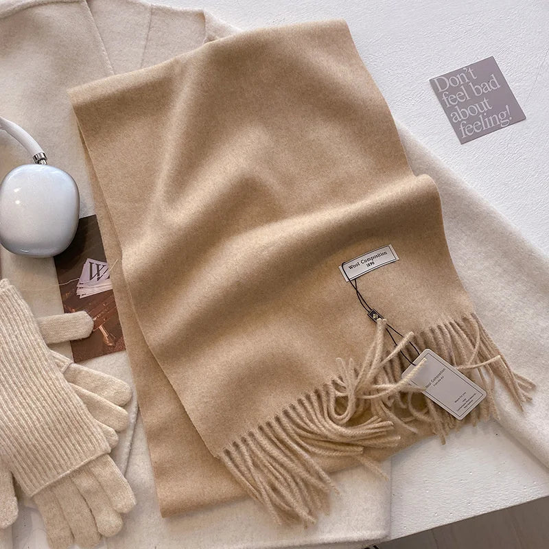 Luxury Wool Cashmere Scarf