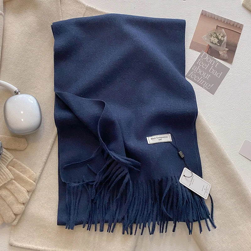 Luxury Wool Cashmere Scarf