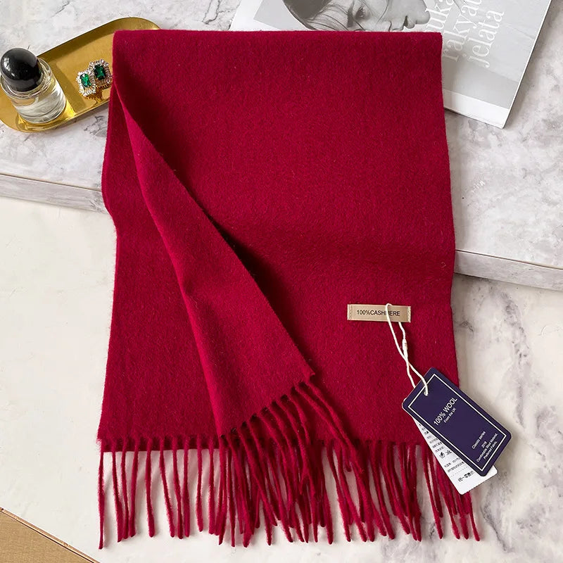 Luxury Cashmere Scarf – Women’s Winter Wrap