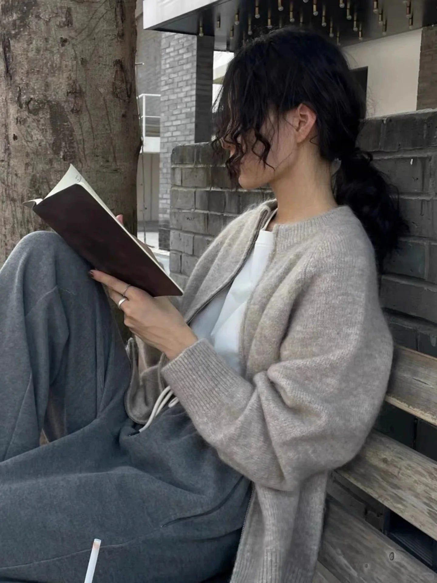 Cashmere Zipper Cardigan – Autumn Edition