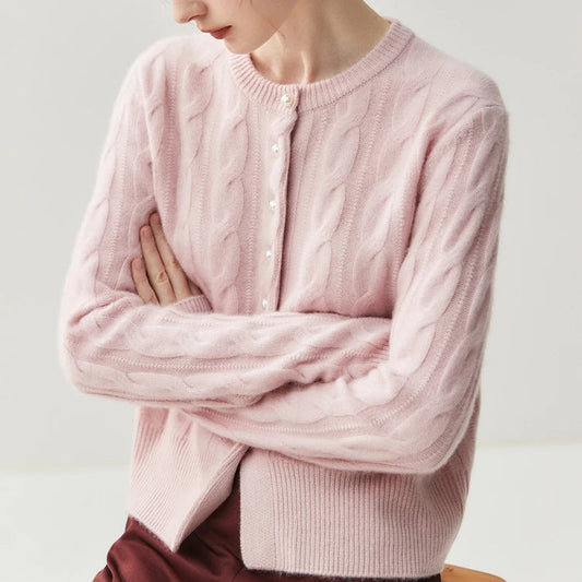 Cardigan Heritage en Cachemire
