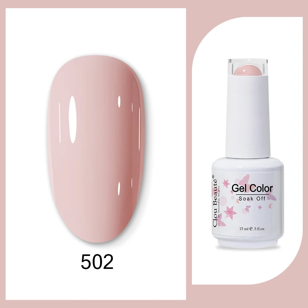 Clou Beaute Neon Gel Polish 15ml – Semi Permanent UV/LED
