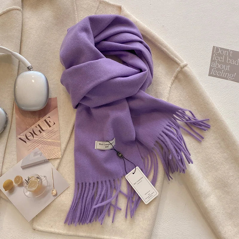 Luxury Wool Cashmere Scarf