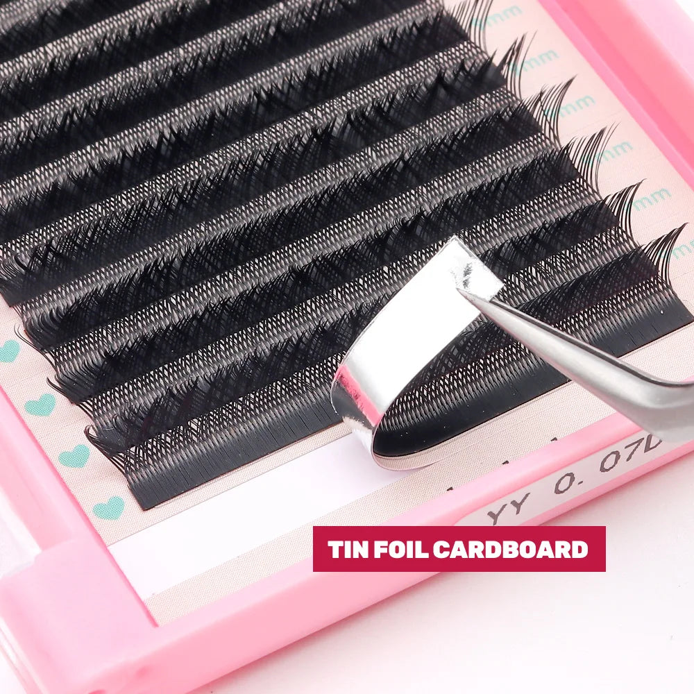 Enluxlash YY Eyelash Extensions – 0.07 D Curl, 16 Rows