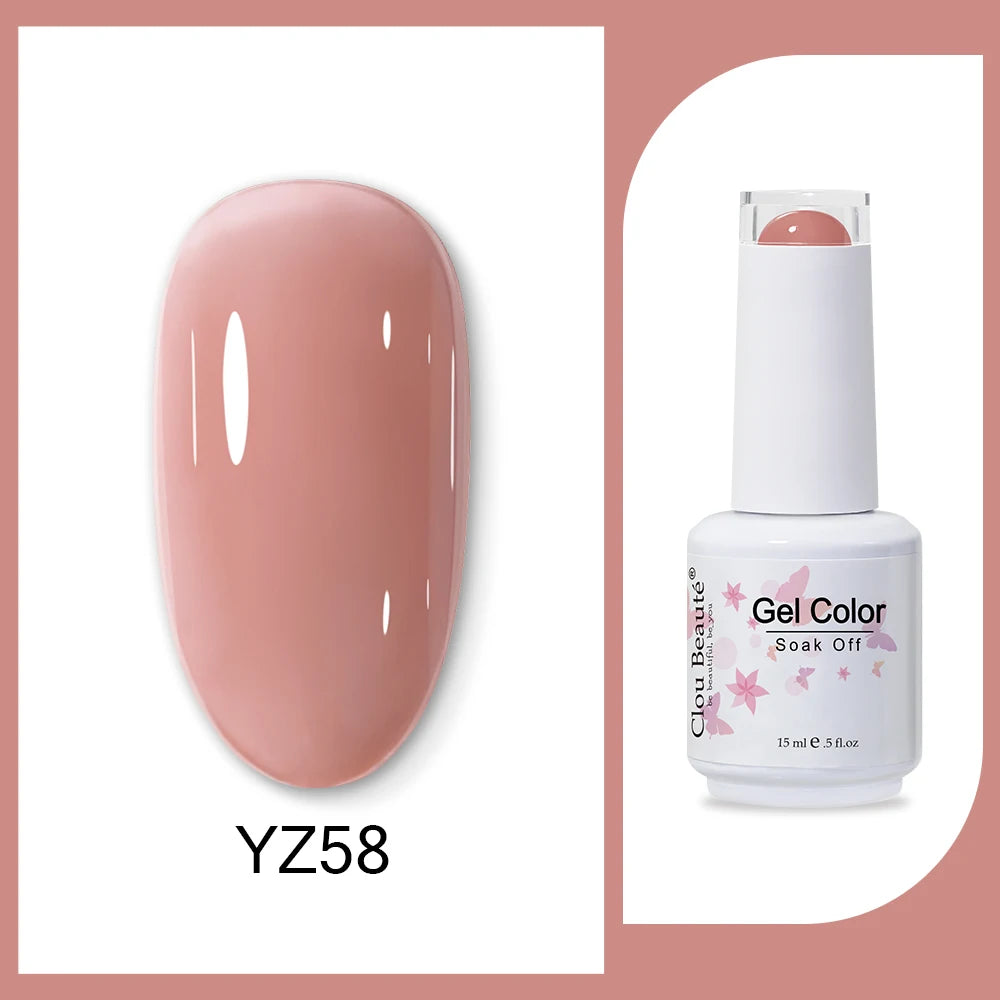 Clou Beaute Neon Gel Polish 15ml – Semi Permanent UV/LED