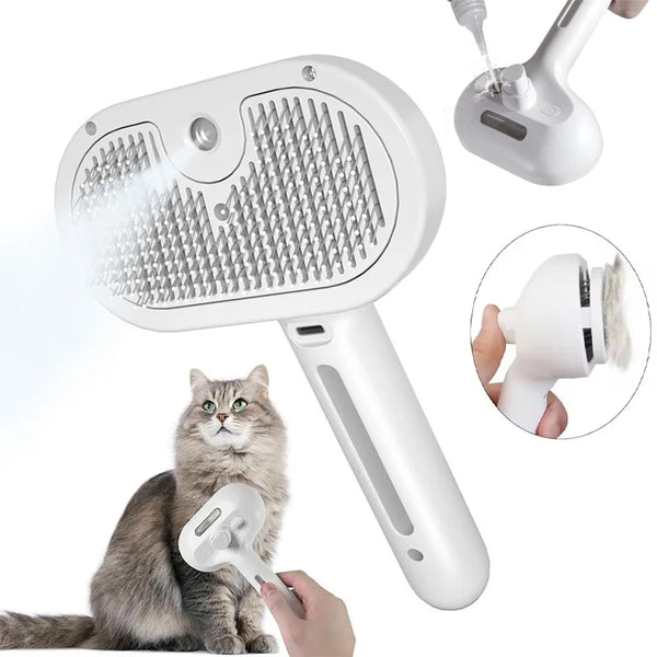 3-in-1 Electric Pet Cleaning Brush: Groom, Clean, and Pamper Your Pet