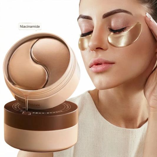 Patchs yeux à la caféine et niacinamide, boîte de 60