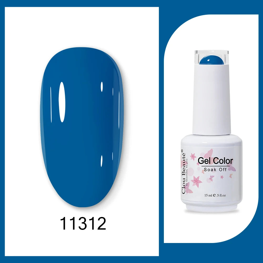 Clou Beaute Neon Gel Polish 15ml – Semi Permanent UV/LED