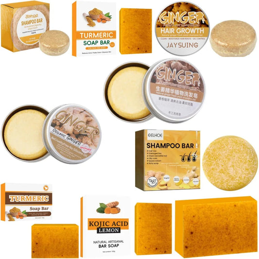 Ginger Hair Growth Shampoo Bar riazexpress