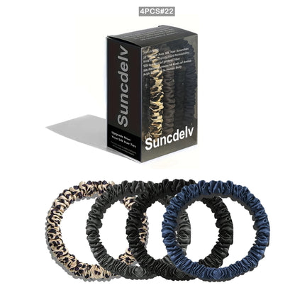 Mulberry Silk Scrunchies Set