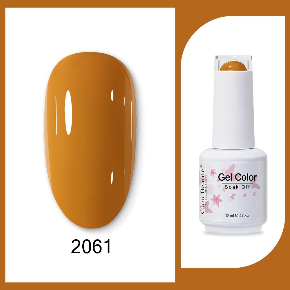 Clou Beaute Neon Gel Polish 15ml – Semi Permanent UV/LED