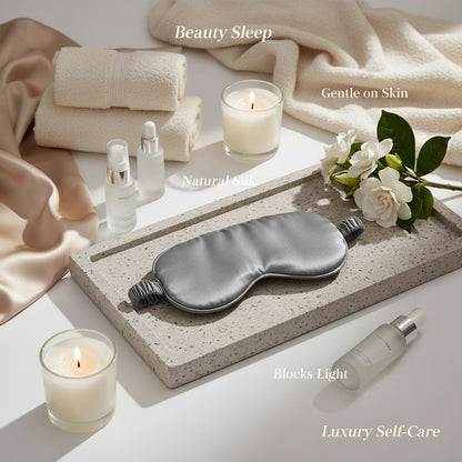Masque de Sommeil 3D en Soie Naturelle