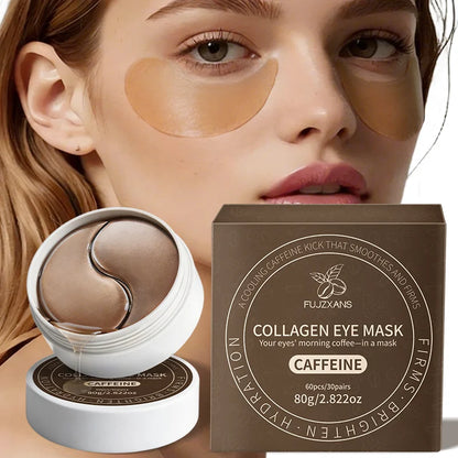 Caffeine brightening under-eye patches – Glow Ritual Gift Set
