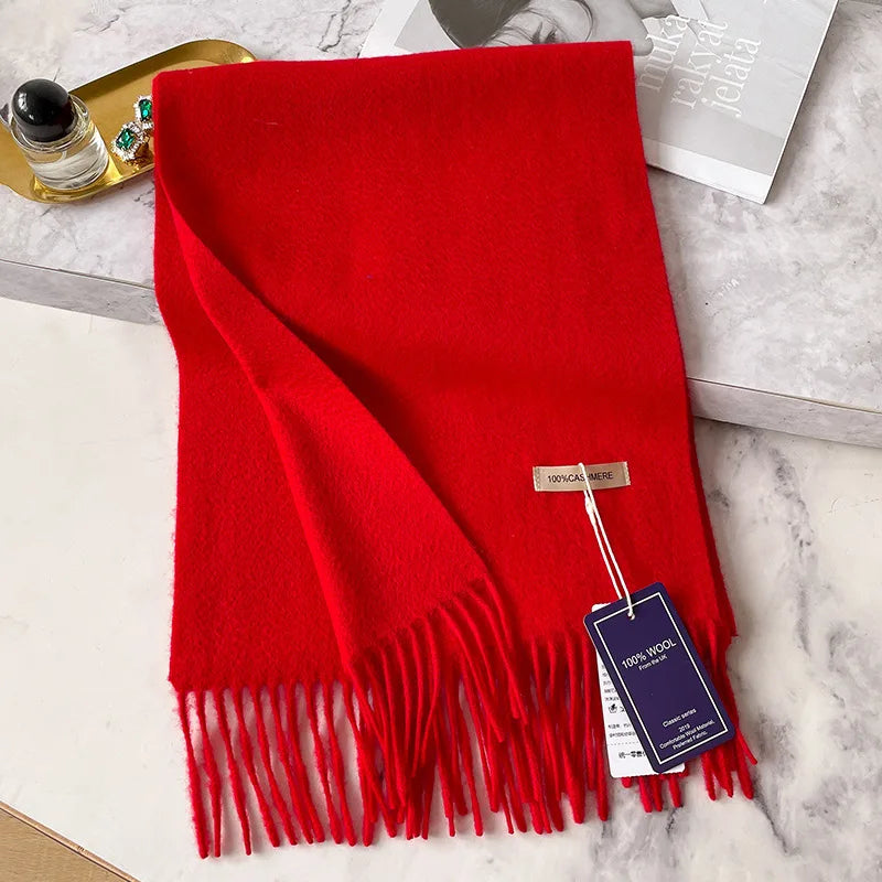 Luxury Cashmere Scarf – Women’s Winter Wrap