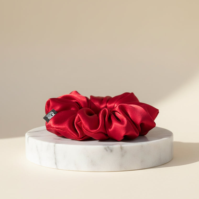 Silk Scrunchies – Gentle Hair Care