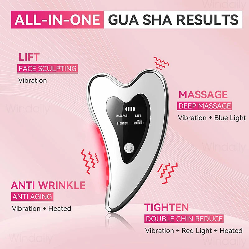 in-1 Electric Gua Sha Face Massager