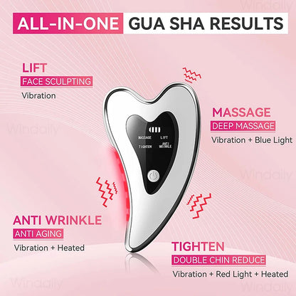 in-1 Electric Gua Sha Face Massager