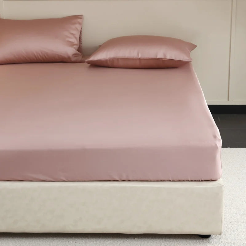 Drap-housse soyeux – Bonnet profond, 10 coloris