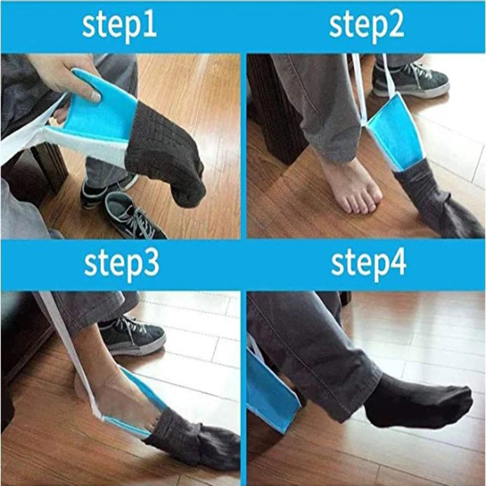 No-Bend Sock Helper for Seniors & Pregnant