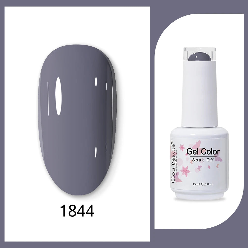 Clou Beaute Neon Gel Polish 15ml – Semi Permanent UV/LED
