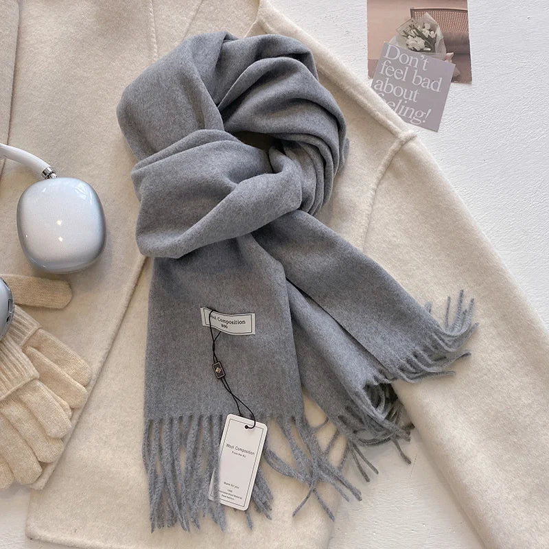 Luxury Wool Cashmere Scarf