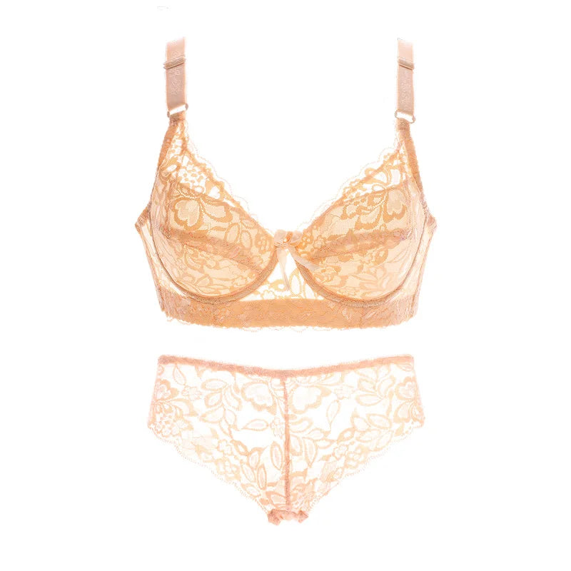Lace Push-Up Plus Size Lingerie Set