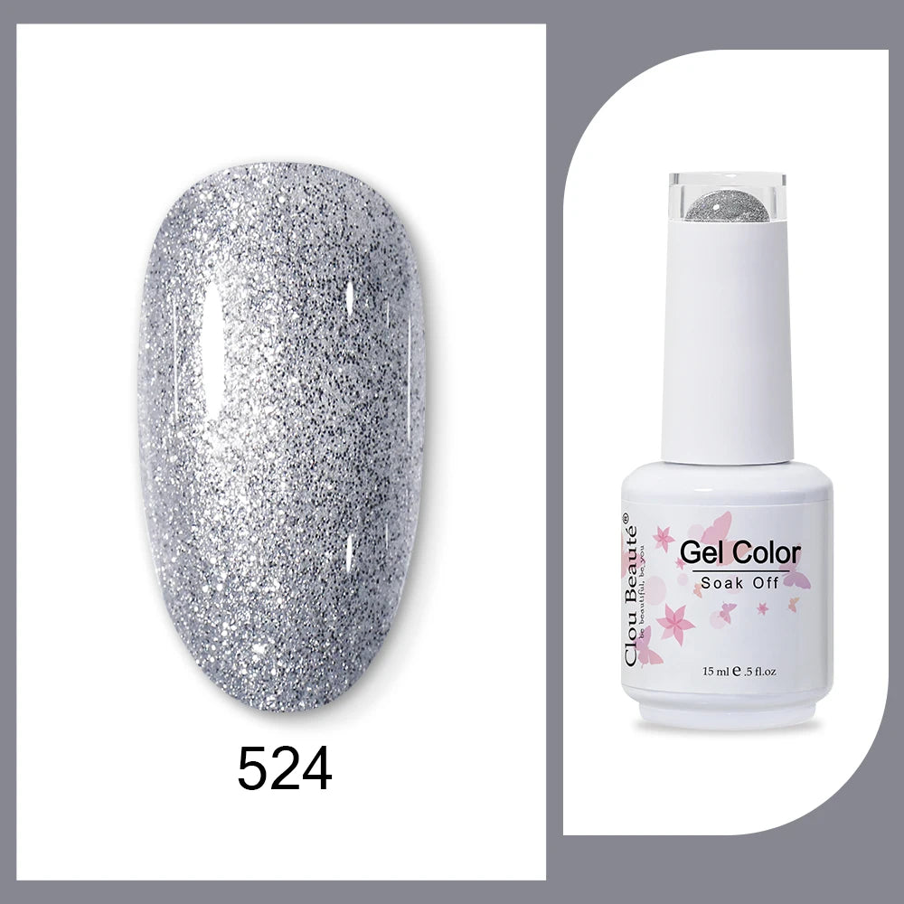 Clou Beaute Neon Gel Polish 15ml – Semi Permanent UV/LED