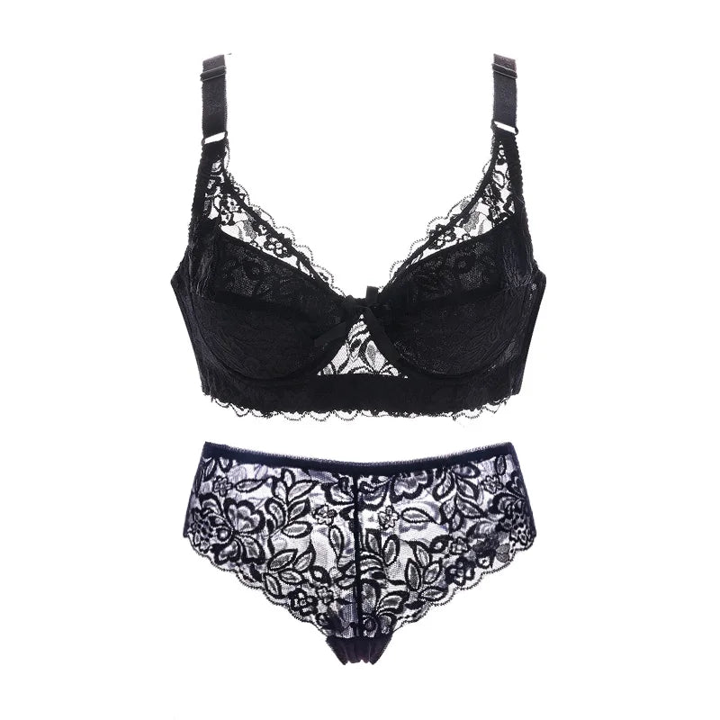 Lace Push-Up Plus Size Lingerie Set