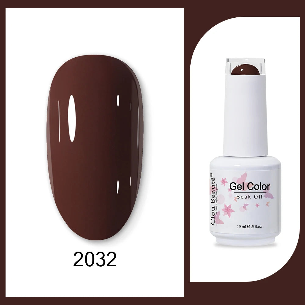 Clou Beaute Neon Gel Polish 15ml – Semi Permanent UV/LED