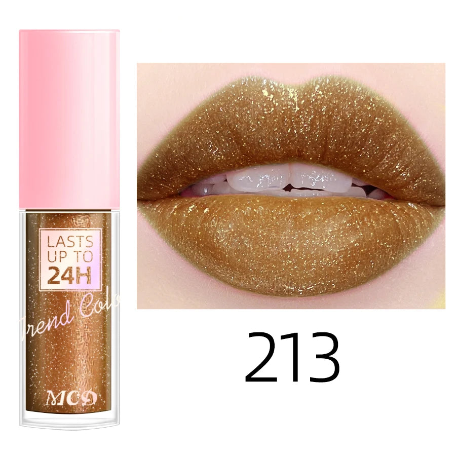 Glitter Lip Gloss – Long-Lasting Waterproof Shine