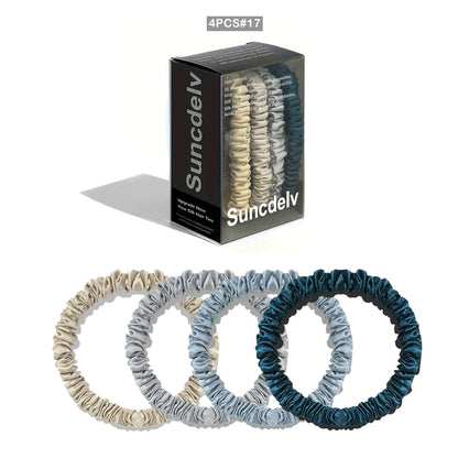 Mulberry Silk Scrunchies Set