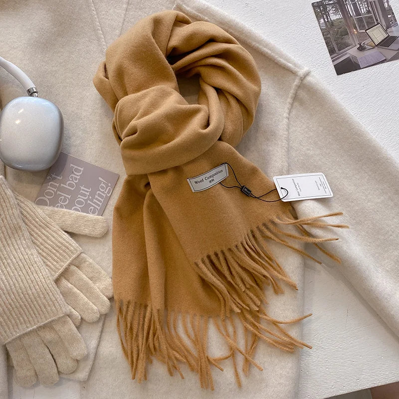 Luxury Wool Cashmere Scarf