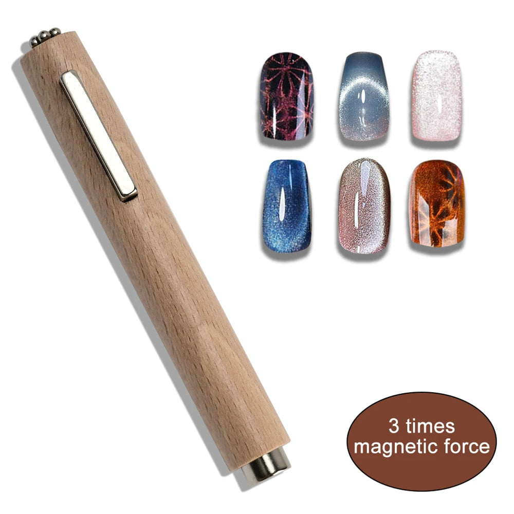 Ruby Red Cat Eye Gel Polish 10ml – Soak Off Glitter