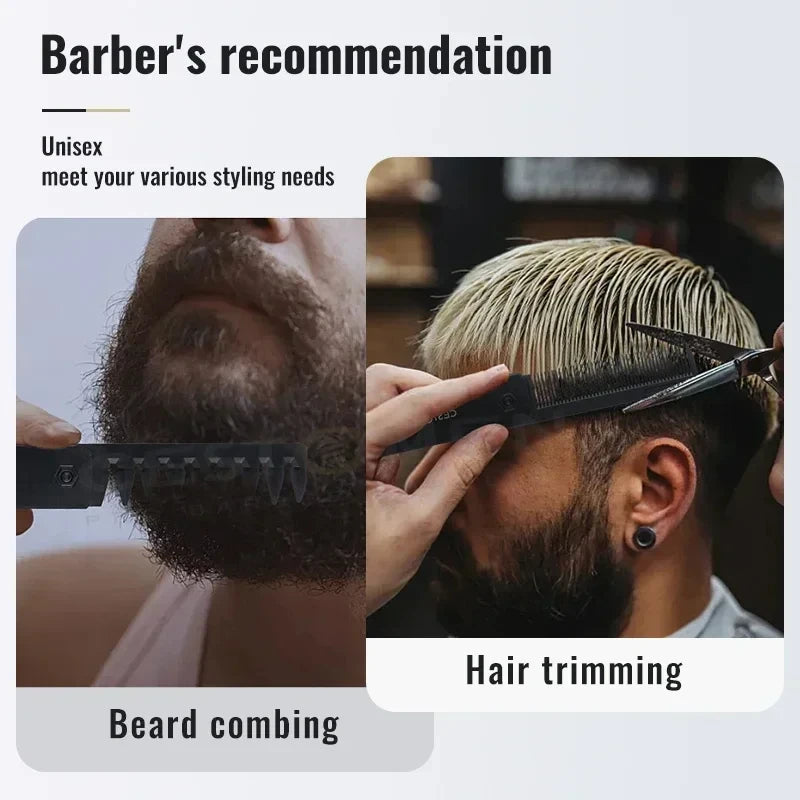 3-in-1 Pocket Folding Comb Set