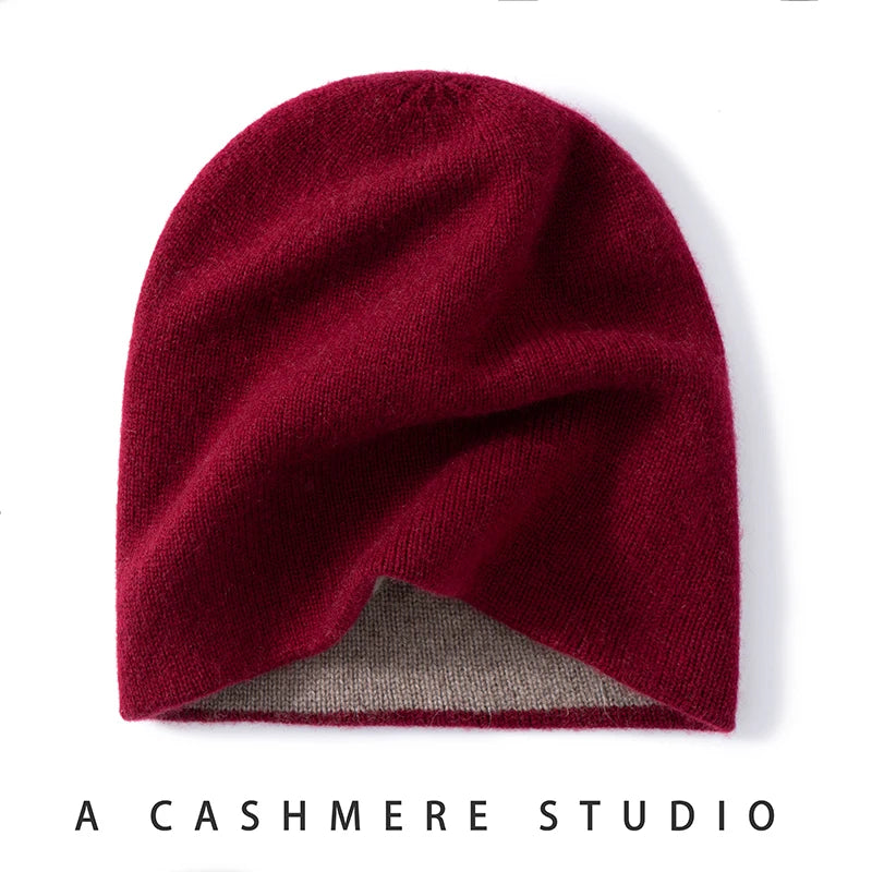 Seamless Cashmere Winter Hat