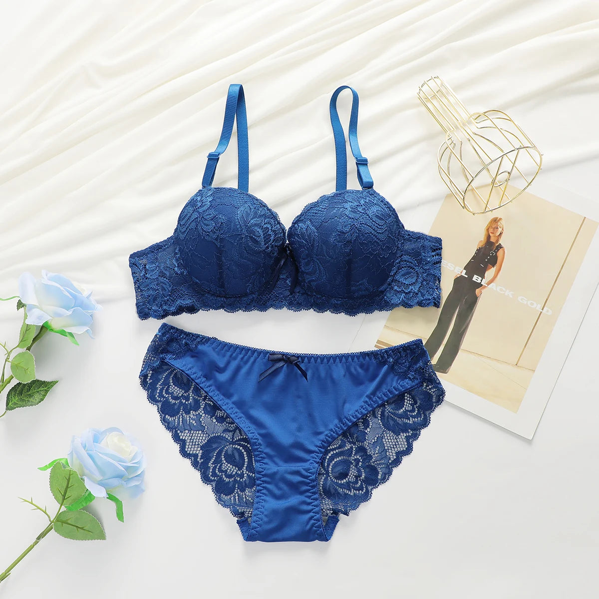 2-Piece Sexy Multi-Color Lingerie Set