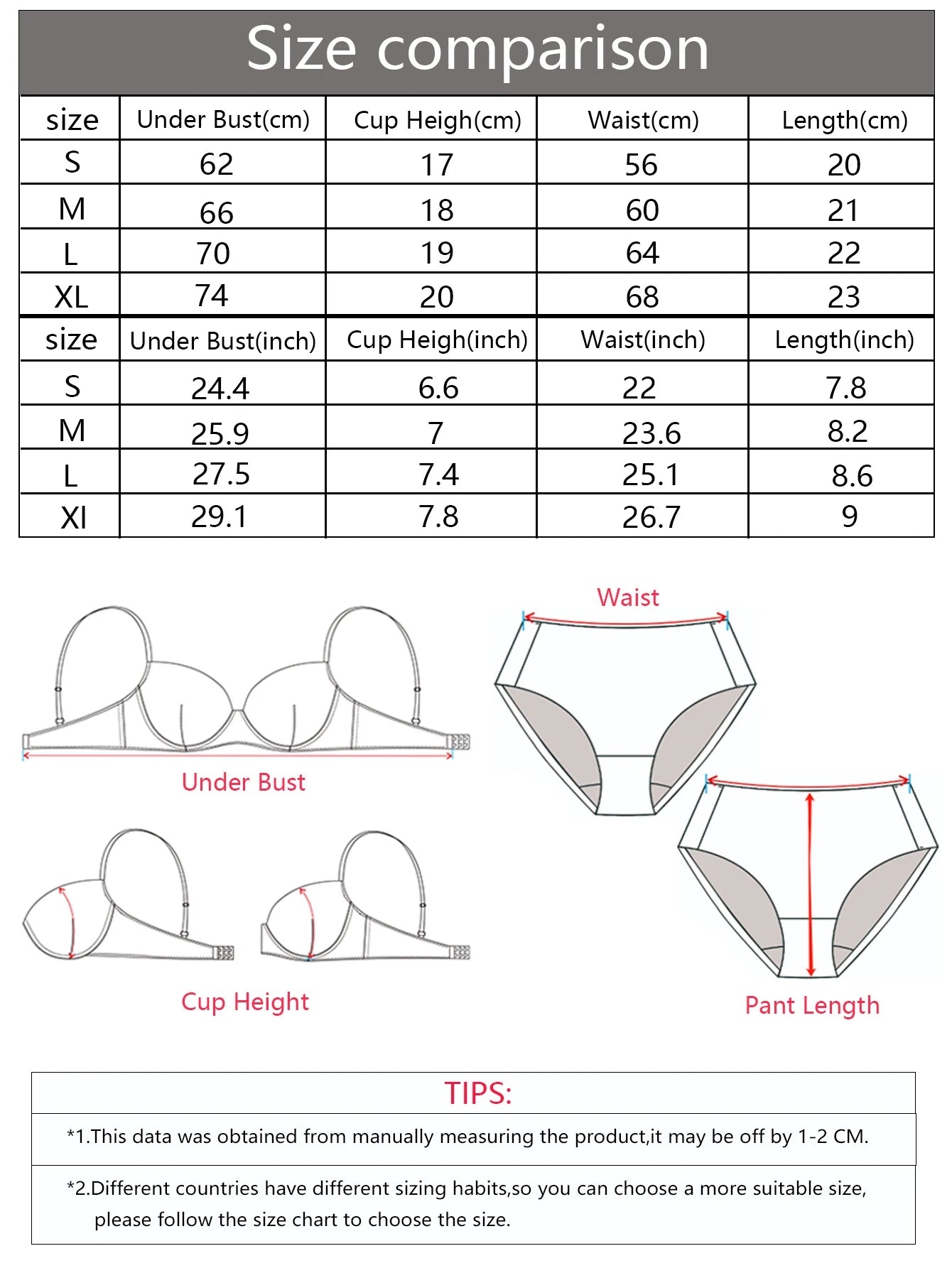 2-Piece Sexy Multi-Color Lingerie Set
