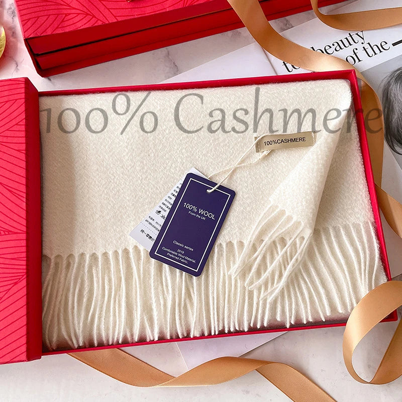 Luxury Cashmere Scarf – Women’s Winter Wrap