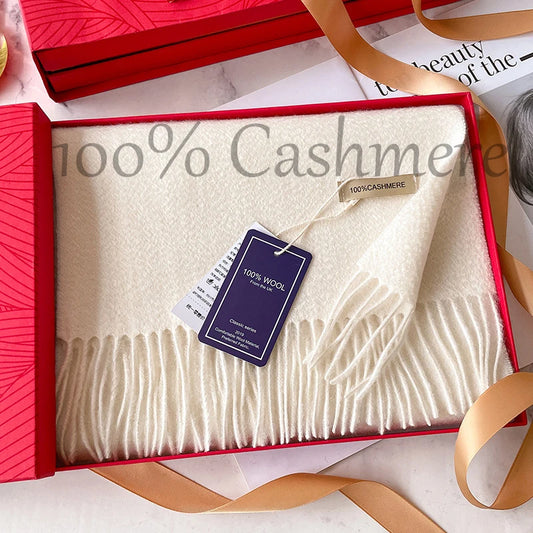 Luxury Cashmere Scarf – Women’s Winter Wrap