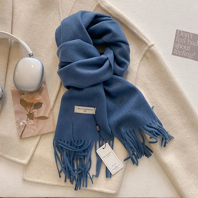 Luxury Wool Cashmere Scarf