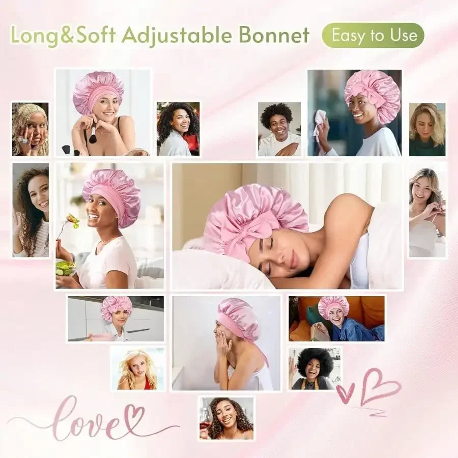 Silk Hair bonnet