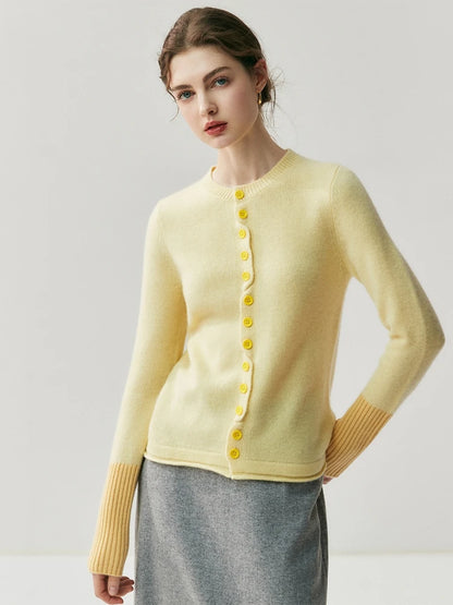 Cashmere Cardigan Round Neck – Autumn/Winter