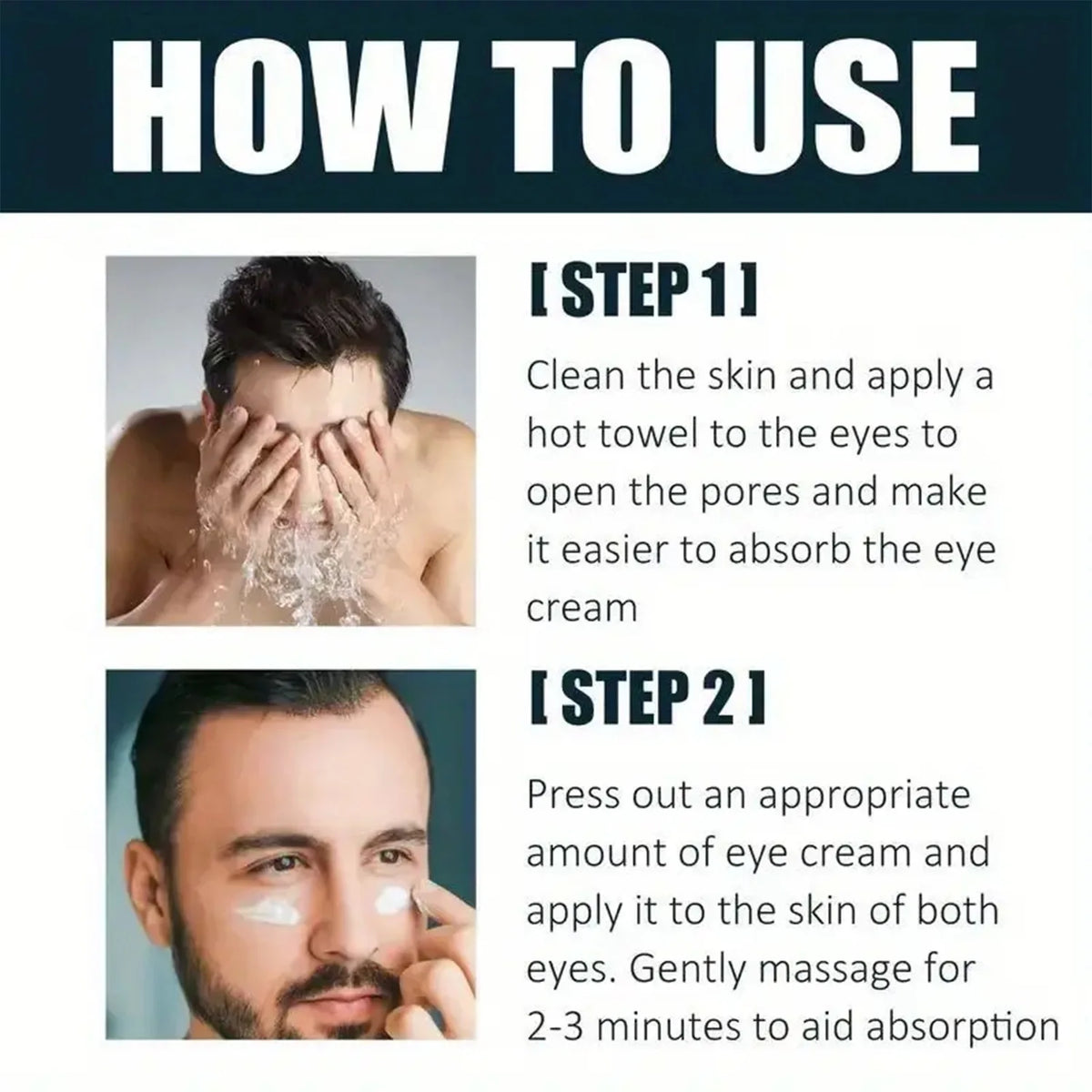 Gel contour des yeux à la caféine et aloe vera – vue 5